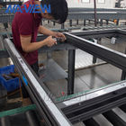 Ventana operable del marco de la aleación de aluminio horizontal y vertical