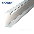 Protuberancias labiadas de aluminio del canal de los fabricantes del proveedor de China