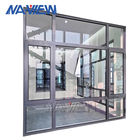 Marco de aluminio vertical horizontal Windows de la capa moderna de PVDF