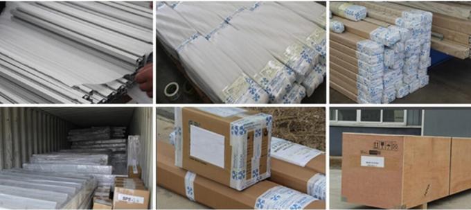 acción de aluminio del ángulo