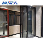 Diapositiva vertical de desplazamiento de aluminio de anodización de Windows encima de la ignifugación de la ventana