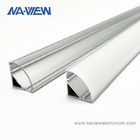 Fabricantes de aluminio triangulares sacados del proveedor del tubo del perfil de la protuberancia