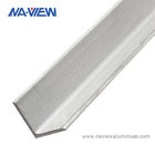 perfil de aluminio de 1/8 3/8 1/4 protuberancia del ángulo doble