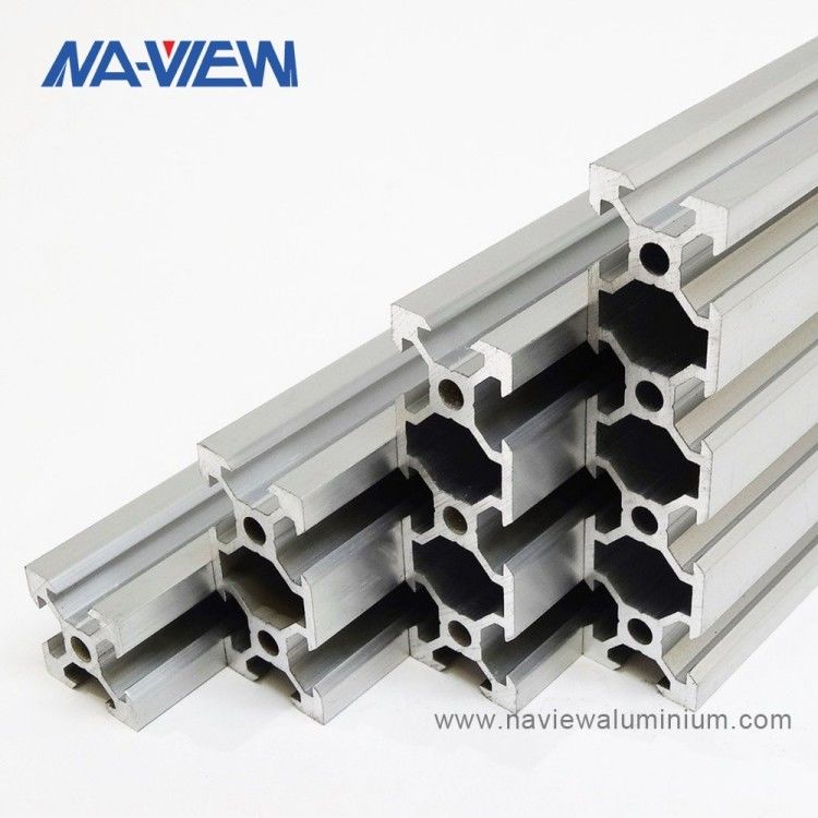2080 protuberancias de aluminio de la ranura de 8020 T sacaron los perfiles de aluminio para las industrias